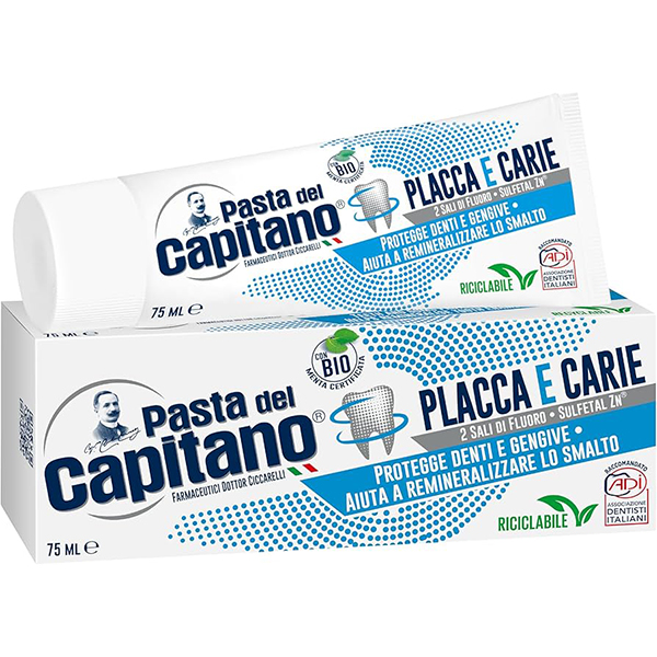 Pasta del Capitano Dentifricio Placca e Carie 100ml-0