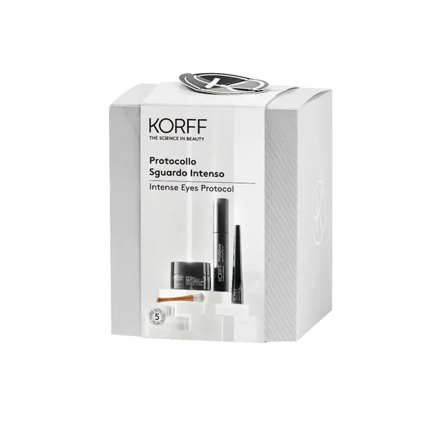 Farbene.shop | KORFF COFANETTO OCCHI 1 MAKE UP EYELINER VINILE + 1 MAKE UPMASCARA PRODIGIOUS + 1 EYE ZONE ANTIRUGHE IDRATANTE 15 ML