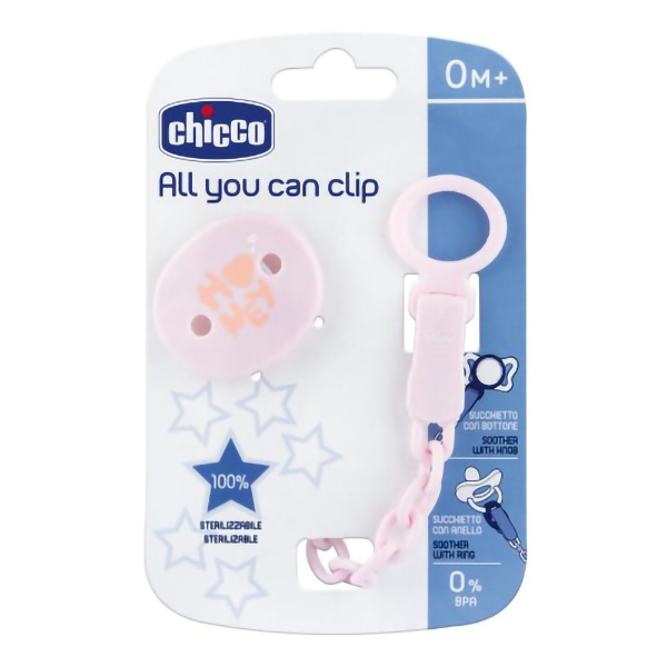 Farbene.shop | Chicco Clip Universale Rosa 0m+