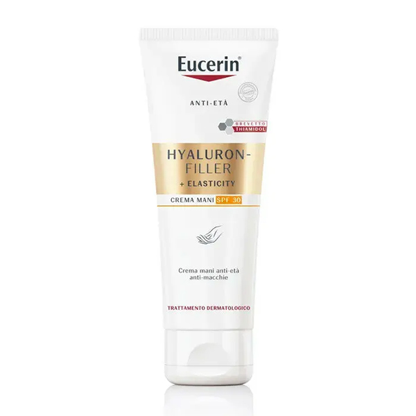 Farbene.shop | Eucerin Hyaluron Filler + Elasticity Crema Mani Anti Macchie 75ml