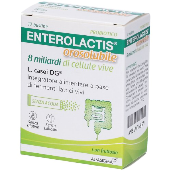 Farbene.shop | Enterolactis 8 Miliardi 12 Bustine Orosolubili