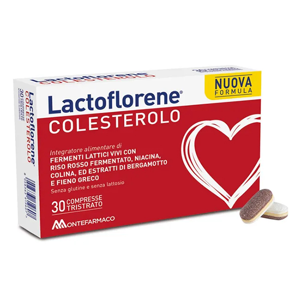 Farbene.shop | Montefarmaco Lactoflorene Colesterolo 30 Compresse