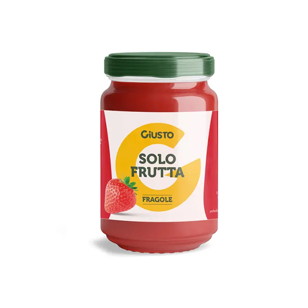 Farbene.shop | Giusto Solo Frutta Gusto Fragola 220g