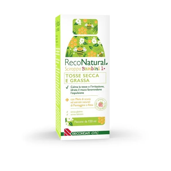 Farbene.shop | Recordati Reconatural Sciroppo Tosse Bambini 150 Ml