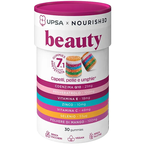 Farbene.shop | Upsa X Nourished Beauty 30 Gummies