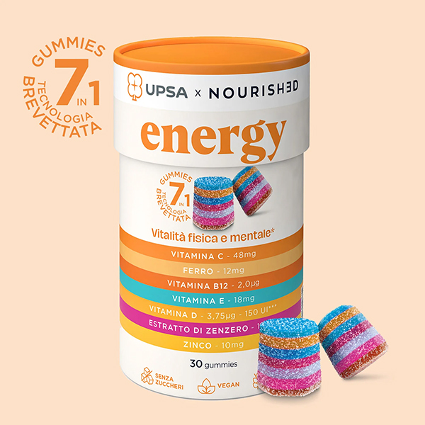 Farbene.shop | Upsa X NOURISHED ENERGY 30GUMM