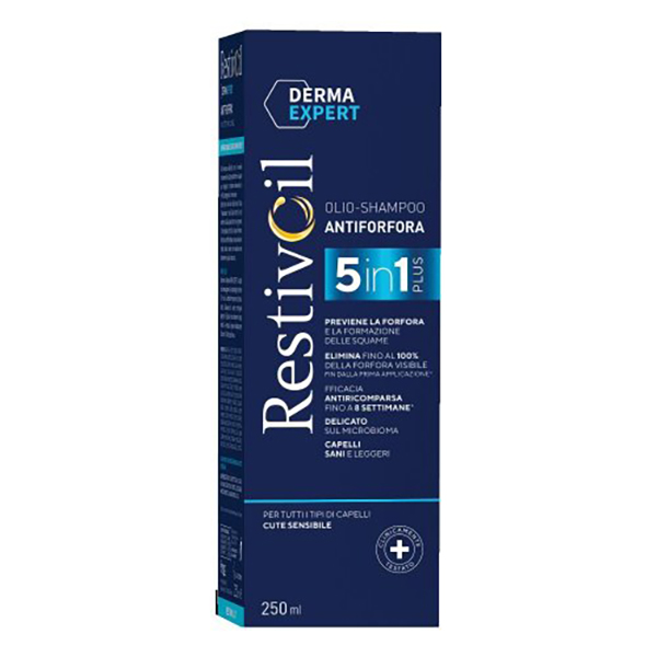 Farbene.shop | RestivOil Derma Expert Olio Shampoo Antiforfora 5 In 1 250 ml