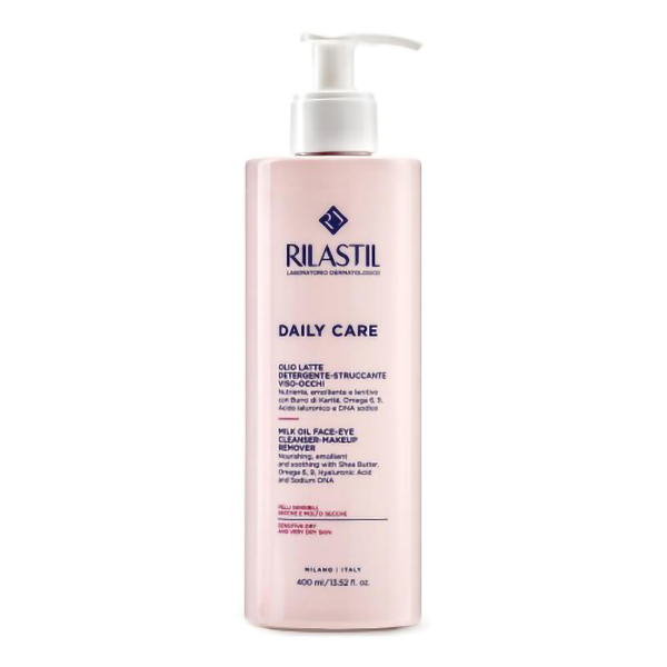 Farbene.shop | Rilastil Daily Care Olio Latte Detergente Struccante Viso e Occhi 400 ml