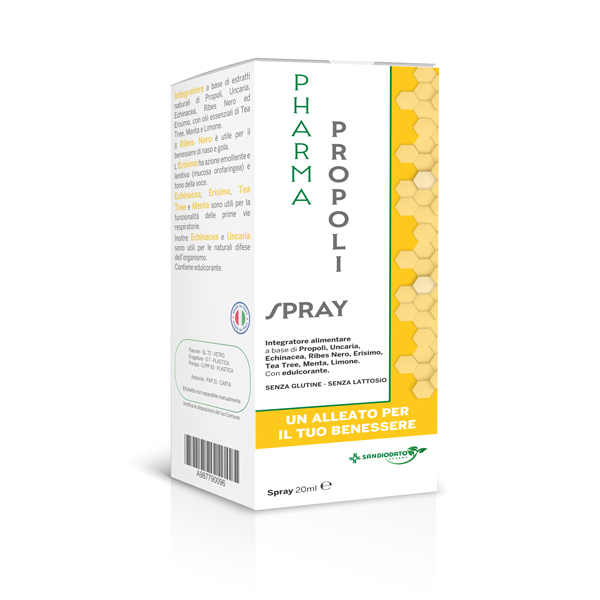 Farbene.shop | San Diodato Pharma - PHARMA PROPOLI SPRAY 20 ML