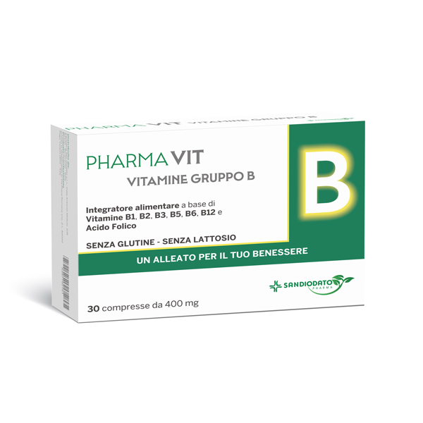 Farbene.shop | San Diodato Pharma - PHARMA VIT vitamine gruppo B 30 compresse