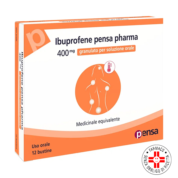 Farbene.shop | Ibuprofene Pensa Pharma 12 Buste 400mg