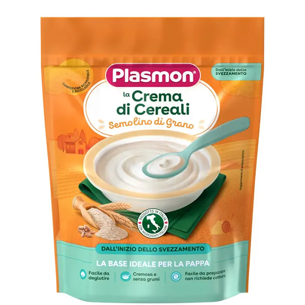 Farbene.shop | Plasmon Crema di Cereali Semolino di Grano 200g
