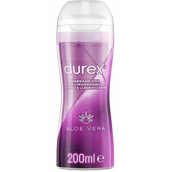 Durex Massage 2In1 Aloe Vera Gel Lubrificante 200ml-0
