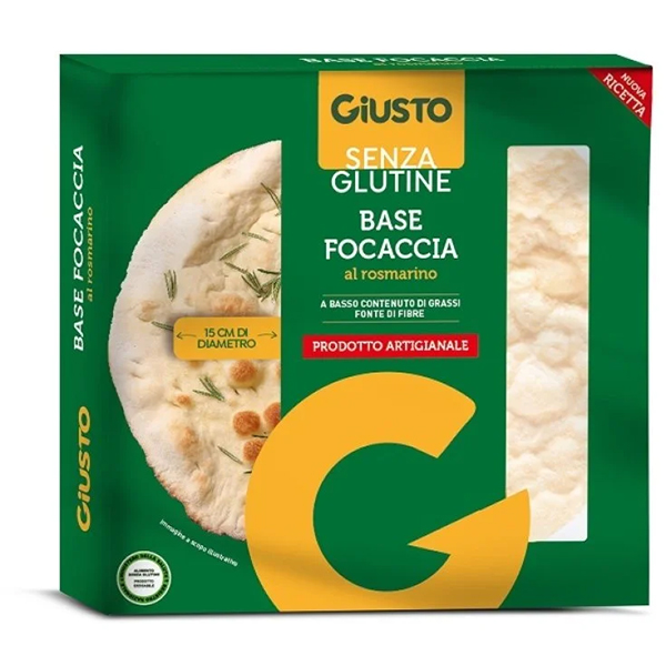Farbene.shop | GIUSTO S G Fondo Focaccia 130g
