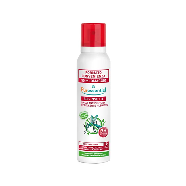 Farbene.shop | Puressentiel Spray SOS Insetti Antipuntura Insetti 200ml