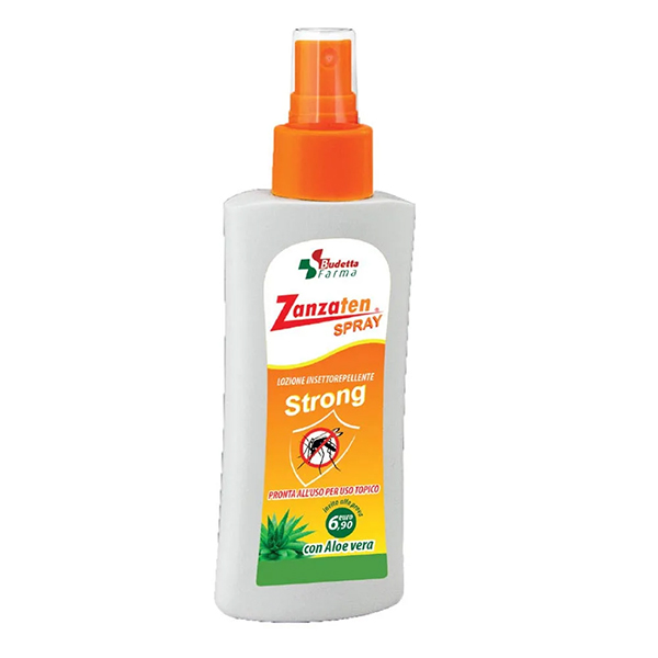 Budetta Farma Zanzaten - Strong Lozione Insettorepellente, 100ml-0