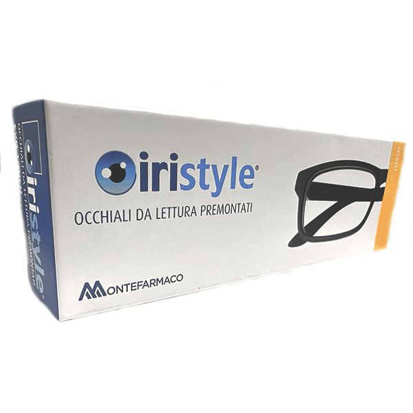 Farbene.shop | Iristyle Occhiali Manhattan Black-Red +2,0