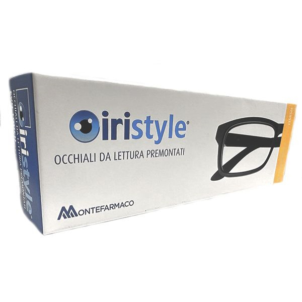Farbene.shop | Iristyle Occhiali Manhattan Black-Red +3,5