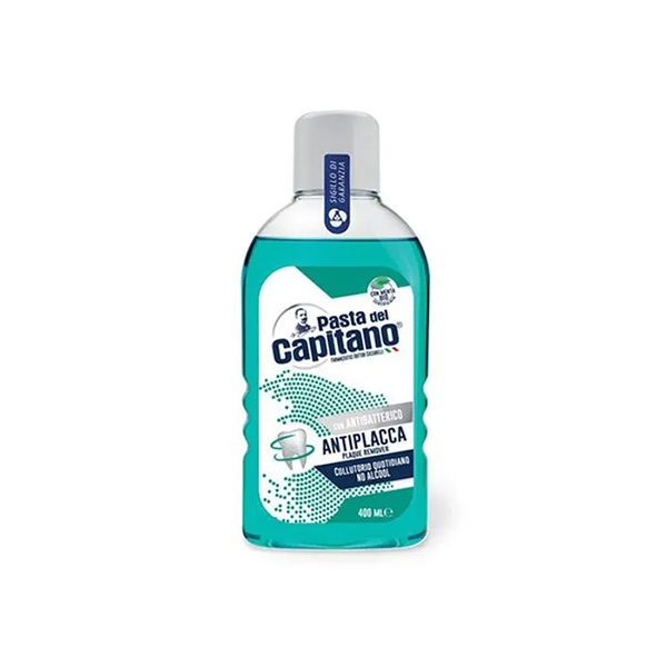 Pasta Del Capitano Collutorio Antiplacca Con Antibatterico, 400ml-0