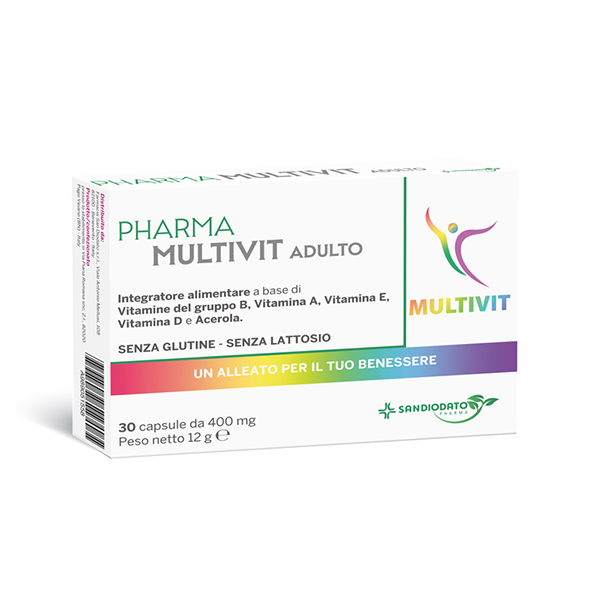 Farbene.shop | San Diodato Pharma - PHARMA MULTIVIT ADULTO 30 capsule