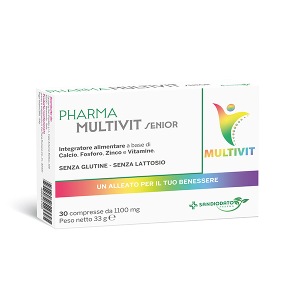 Farbene.shop | San Diodato Pharma - PHARMA MULTIVIT SENIOR 30 compresse