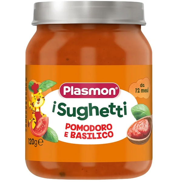 PLASMON Sughetti Pomodoro e Basilico 120g-0