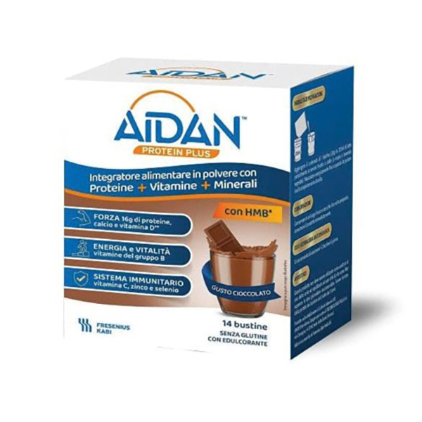 Farbene.shop | Aidan Protein Plus Cioccolato 14 bustine