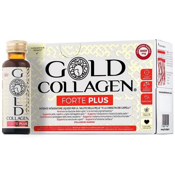 Farbene.shop | Gold Collagen Forte Plus 10 Flaconcini da 50ml
