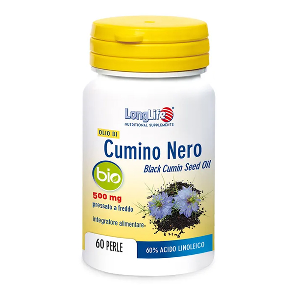 Longlife Olio Cumino Bio 60 Perle-0