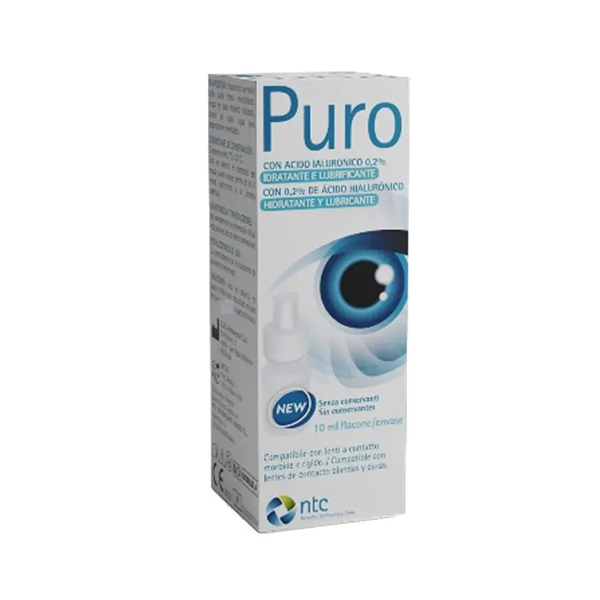 Farbene.shop | Puro Gocce Oculari Acido Ialuronico 0,2% 10ml
