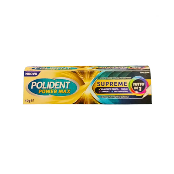 Farbene.shop | POLIDENT POWER MAX SUPREME 40G