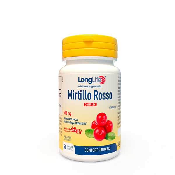 Farbene.shop | LONGLIFE Mirtillo Rosso Complex 500mg