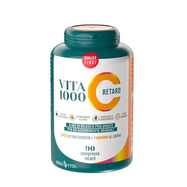 Erba Vita Vita C 1000 Retard 90 Compresse-0