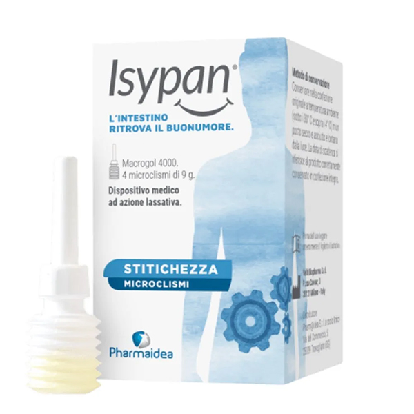 Pharmaidea Isypan - Stitichezza Adulti, 4 Microclismi-0