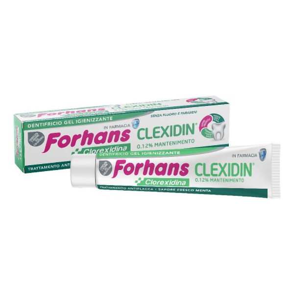 Farbene.shop | Forhans Clexidin Dentifricio Gel Senza Fluoro 75ml