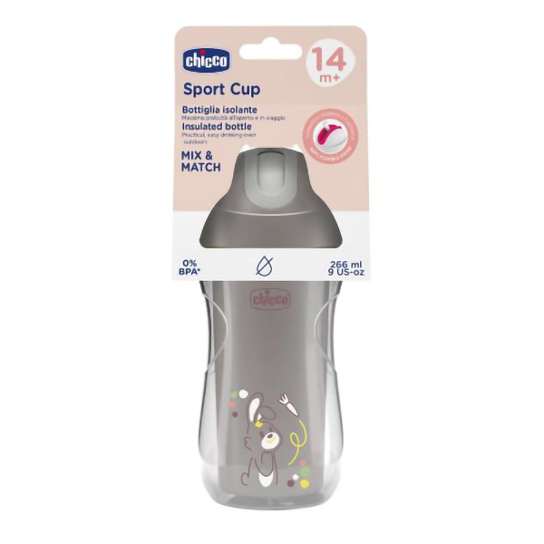 Farbene.shop | Chicco Tazza Sport Cup Grigia 14m+