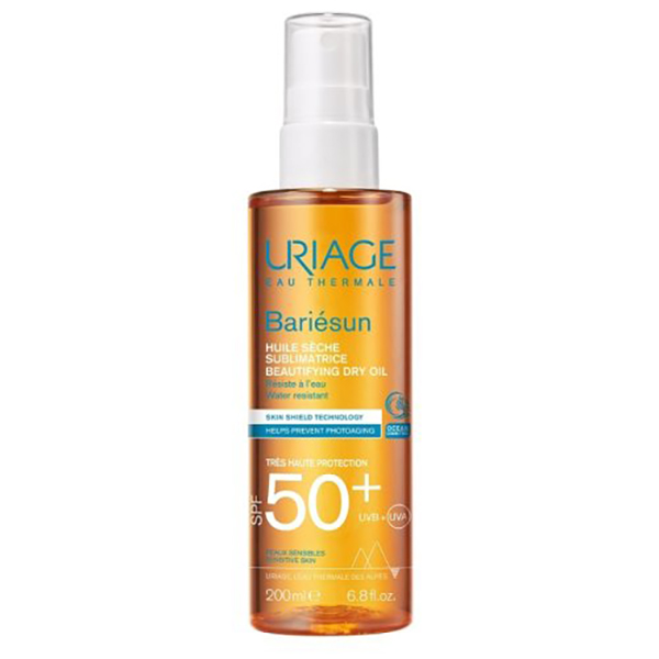 Farbene.shop | Uriage Bariésun Olio Solare Secco SPF50+ Corpo e Capelli 200 ml