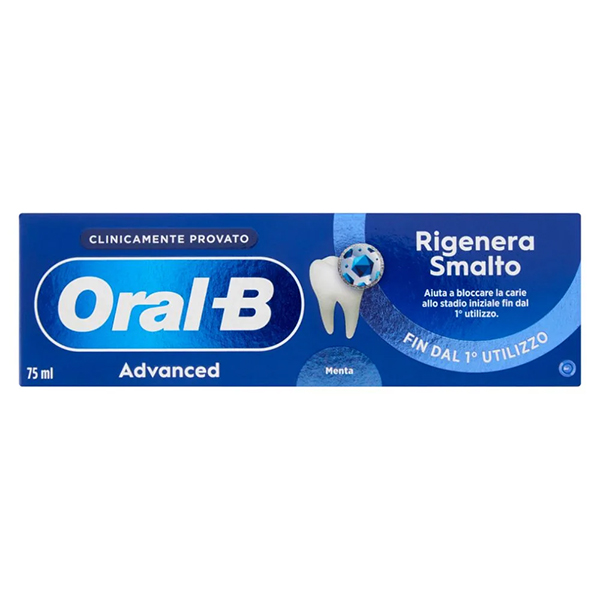 Farbene.shop | Oral-B Advanced Dentifricio Rigenera Smalto Gusto Menta 75 ml