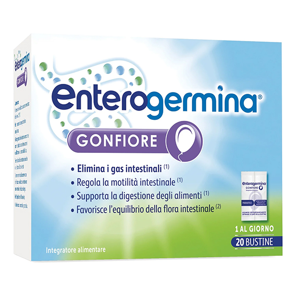 Farbene.shop | Enterogermina Gonfiore Rimedio Gonfiore Intestinale 10 Bustine