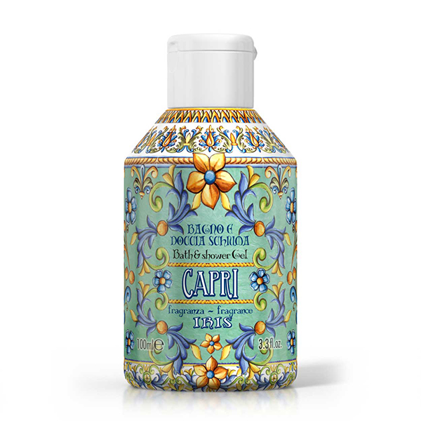 Farbene.shop | Le Maioliche Bagno E Doccia Schiuma Capri Iris 100ml