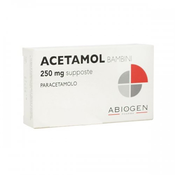 Farbene.shop | Acetamol Bambini 250mg 10 Supposte