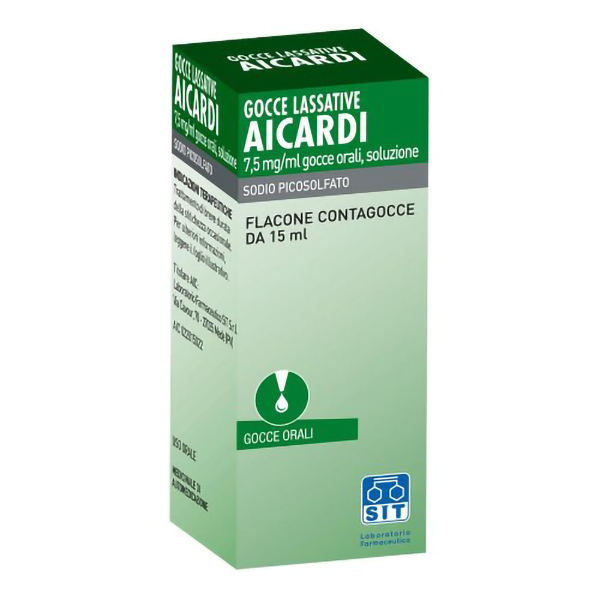 Farbene.shop | Aicardi Gocce Lassative 7,5mgml 15ml