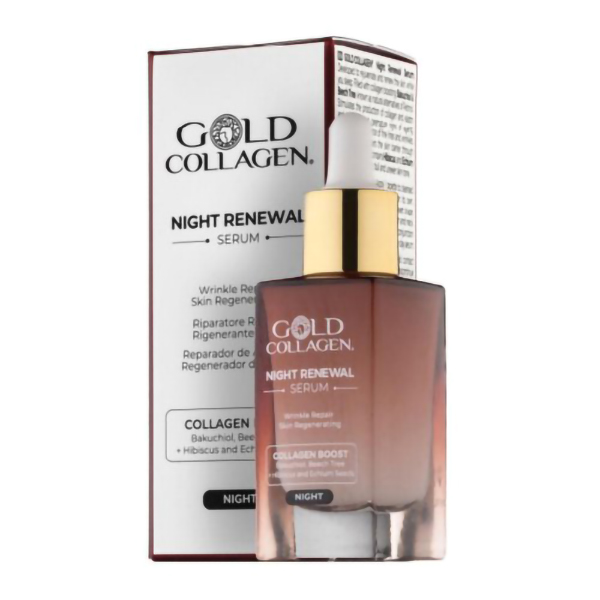 Farbene.shop | Gold Collagen Night Renewal Serum 30ml