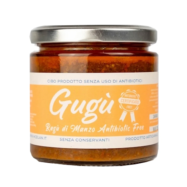 Farbene.shop | Gugu Ragu di Manzo Free Antibiotic