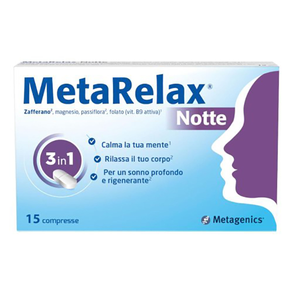 Farbene.shop | MetaRelax Notte 15 Compresse