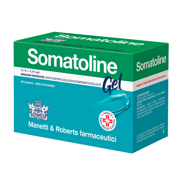 Farbene.shop | Somatoline Gel Trattamento Stati di Adiposità Localizzata e Cellulite 30 Bustine