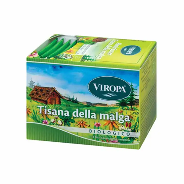Farbene.shop | Viropa Tisana Malga Bio 15 Bustine