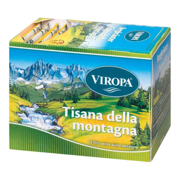 Farbene.shop | Viropa Tisana Montagna 15 Bustine