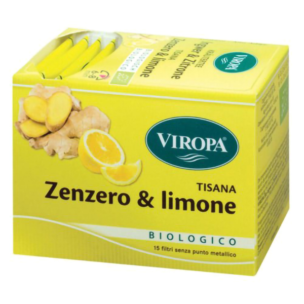 Farbene.shop | Viropa Zenzero e Limone Bio 15 Filtri