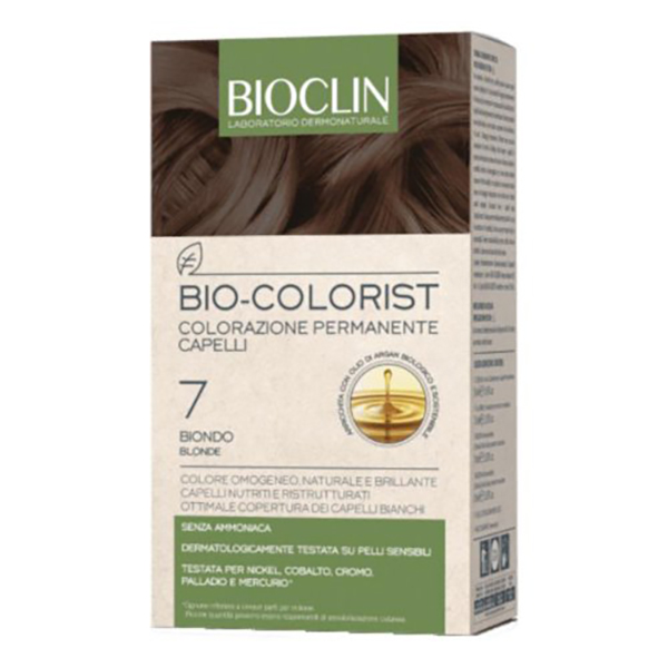 Farbene.shop | Bioclin Bio Colorist Colorazione Permanente 7 Biondo